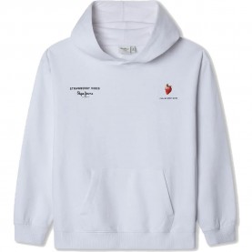 блуза,детски,блузи,pepe,jeans,carol,sweatshirt,white