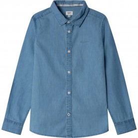 риза,с,дълъг,ръкав,детски,ризи,pepe,jeans,chadman,long,sleeve,shirt,indigo,blue,(blue)