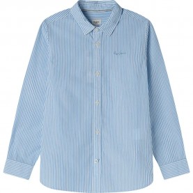 риза,с,дълъг,ръкав,детски,ризи,pepe,jeans,celso,long,sleeve,shirt,blue