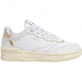 маратонки,дамски,маратонки,pepe,jeans,chester,distress,trainers,white