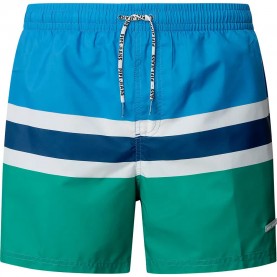 бански,гащета,мъжки,бански,костюми,pepe,jeans,color,block,swimming,shorts,blue
