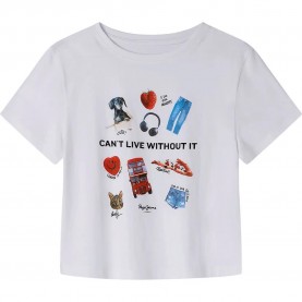 тениска,мъжки,тениски,дамски,тениски,pepe,jeans,cyndi,short,sleeve,t,shirt,white,(white)