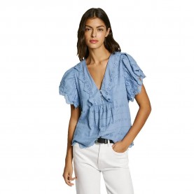 дамски,блузи,дамски,ризи,pepe,jeans,dame,short,sleeve,blouse,blue