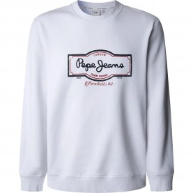 блуза,мъжки,пуловери,pepe,jeans,daxton,sweatshirt,white,(white)