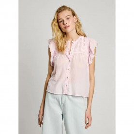 риза,с,къс,ръкав,дамски,блузи,дамски,ризи,pepe,jeans,diallo,short,sleeve,shirt,pink