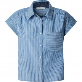 Pepe jeans Dixit short sleeve blouse - Blue (Blue) дамски,блузи,pepe,jeans,dixit,short,sleeve,blouse,blue,(blue)