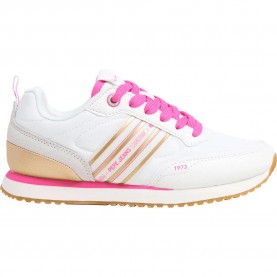 Маратонки Pepe jeans Dublin Half G trainers - Pink (White) маратонки,мъжки,маратонки,дамски,маратонки,pepe,jeans,dublin,half,g,trainers,pink,(white)