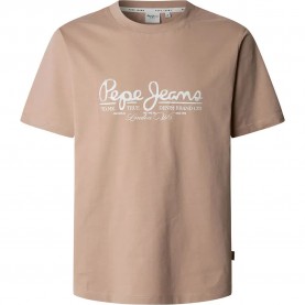 тениска,мъжки,тениски,pepe,jeans,dumas,tee,short,sleeve,t,shirt,light,beige,(beige)