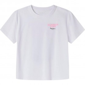 тениска,детски,тениски,pepe,jeans,edith,short,sleeve,t,shirt,white,(white)