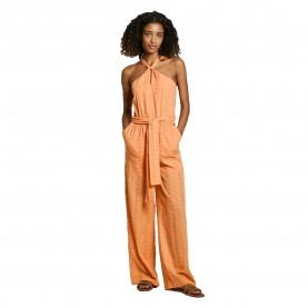 Гащеризон Pepe jeans Edith jumpsuit - Orange (Washed Orange) гащеризон,дамски,гащеризони,pepe,jeans,edith,jumpsuit,orange,(washed,orange)
