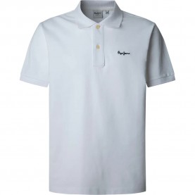 мъжки,блузи,с,яка,pepe,jeans,essential,contrast,logo,short,sleeve,polo,white,(white)