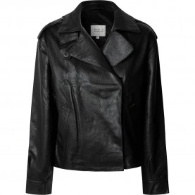 Яке Pepe jeans Greta jacket - Black (Black) яке,мъжки,якета,дамски,якета,и,палта,pepe,jeans,greta,jacket,black,(black)
