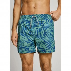 бански,гащета,мъжки,бански,костюми,pepe,jeans,leaf,swimming,shorts,blue