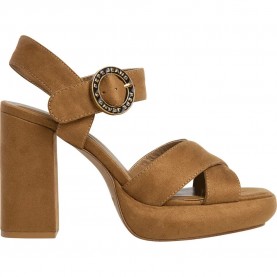 Сандали Pepe jeans Lenny Logo sandals - Brown (Caramel Beige) сандали,дамски,сандали,и,чехли,pepe,jeans,lenny,logo,sandals,brown,(caramel,beige)