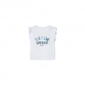 тениска,детски,тениски,pepe,jeans,marina,short,sleeve,t,shirt,white