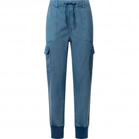анцуг,дамски,панталони,pepe,jeans,md,waist,slim,new,crusade,joggers,steel,blue,(blue)