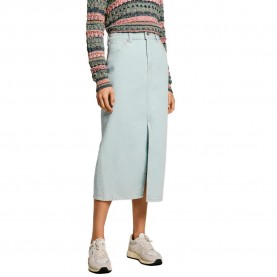 пола,дамски,поли,и,рокли,pepe,jeans,midi,skirt,blue