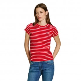 тениска,дамски,тениски,pepe,jeans,meribel,short,sleeve,t,shirt,red