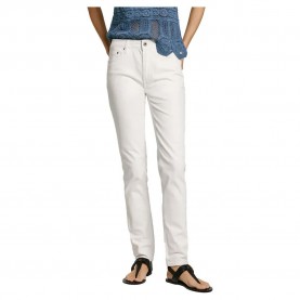панталони,дамски,панталони,pepe,jeans,mid,rise,skinny,thelma,pants,white