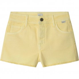 къси,панталони,детски,панталони,pepe,jeans,ofra,shorts,yellow,(sorbet,lemon,yellow)