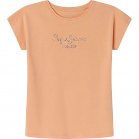 тениска,мъжки,тениски,дамски,тениски,pepe,jeans,nuria,n,short,sleeve,t,shirt,orange,(light,orange)