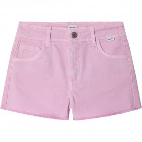 къси,панталони,детски,панталони,pepe,jeans,ofra,shorts,sundae,pink,(pink)