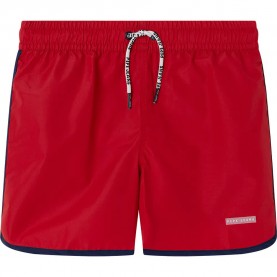 бански,гащета,детски,бански,костюми,pepe,jeans,piping,swimming,shorts,red,(red)