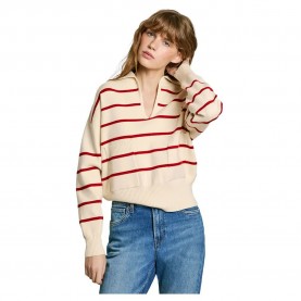 блуза,дамски,пуловери,дамски,плетени,дрехи,pepe,jeans,priscilla,sweater,mousse,white,(beige)