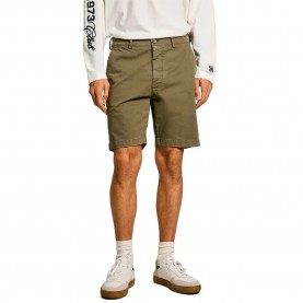 Къси панталони Pepe jeans Regular chino shorts - Green (Stone Green) къси,панталони,мъжки,панталони,дамски,панталони,pepe,jeans,regular,chino,shorts,green,(stone,green)