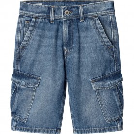 къси,панталони,детски,панталони,pepe,jeans,relaxed,cargo,denim,shorts,blue