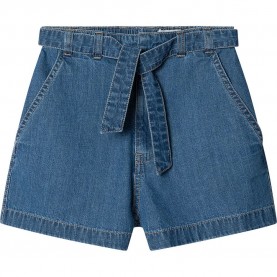 къси,панталони,детски,панталони,pepe,jeans,relaxed,jr,high,waist,denim,shorts,blue,(denim,7oz,indigo,lightweight,denim)
