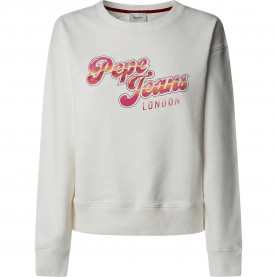 блуза,дамски,блузи,pepe,jeans,rosa,sweatshirt,white