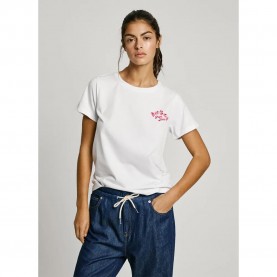 тениска,мъжки,тениски,дамски,тениски,pepe,jeans,rosey,short,sleeve,t,shirt,white,(white)