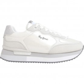 маратонки,дамски,маратонки,pepe,jeans,rusper,shine,trainers,white,(white)