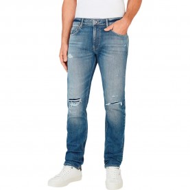 Pepe jeans Taper jeans - Blue (Denim / 12 Oz Blue Stretch Denim) мъжки,панталони,pepe,jeans,taper,jeans,blue,(denim,12,oz,blue,stretch,denim)
