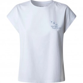 тениска,дамски,тениски,pepe,jeans,virginia,short,sleeve,t,shirt,white,(white)