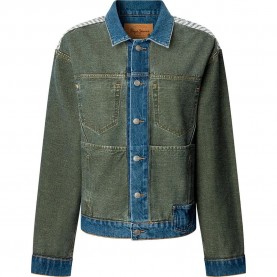 яке,дамски,якета,и,палта,pepe,jeans,w11,reverse,denim,jacket,green