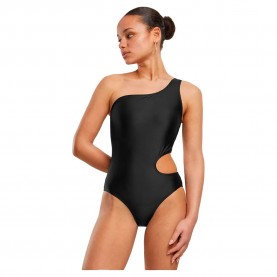 бански,костюм,дамски,бански,костюми,urban,classics,asymetric,cut,out,swimsuit,black,(black)