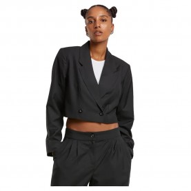 сако,дамски,сака,urban,classics,cropped,blazer,black