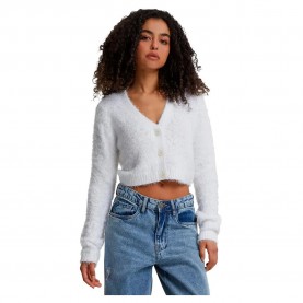жилетка,дамски,пуловери,дамски,плетени,дрехи,urban,classics,cropped,feather,cardigan,white