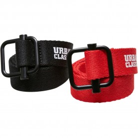 колан,колани,urban,classics,industrial,canvas,jr,belt,2,units,black,red,(red,black)