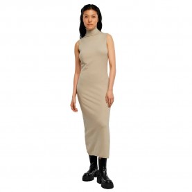 рокля,дамски,поли,и,рокли,urban,classics,knitted,eco,viscose,turtleneck,sleeveless,midi,dress,beige,(wet,sand)
