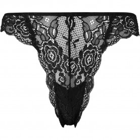дамско,бельо,дамски,бикини,и,танкини,urban,classics,lace,thong,2,units,black,(black,white,black)