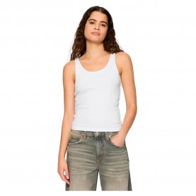 тениска,дамски,тениски,urban,classics,organic,basic,rib,sleeveless,t,shirt,2,units,white,(white)