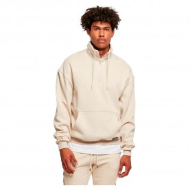 Блуза Urban classics Organic Drawstring half zip sweatshirt - Soft Seagrass блуза,мъжки,пуловери,urban,classics,organic,drawstring,half,zip,sweatshirt,soft,seagrass