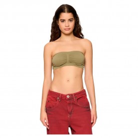 дамско,бельо,дамски,бикини,и,танкини,urban,classics,pads,bandeau,bra,2,units,green,(khaki)