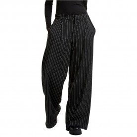 панталони,дамски,панталони,urban,classics,pinstripe,wide,leg,pants,black,(dark,grey,white)