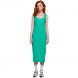 рокля,дамски,поли,и,рокли,urban,classics,rib,top,sleeveless,midi,dress,green,(fern,green)