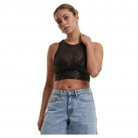 потник,дамски,топове,urban,classics,sequins,cropped,sleeveless,top,black,(black)