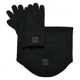 комплект,ръкавици,шапки,и,шалове,urban,classics,winter,set,with,neck,warmer,jr,gloves,black,(black)